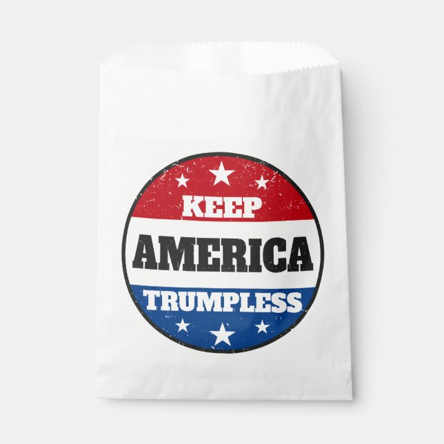 Bolsa De Papel Mantener a Estados Unidos sin tregua (Anverso)