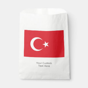 Bolsa De Papel Marca de Turquía del texto del personalizado