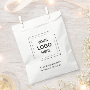 Bolsa De Papel Marcado Corporativo Logotipo Empresarial Profesi