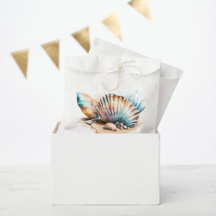 Bolsa De Papel Marcas náuticas de playa 3D y marina