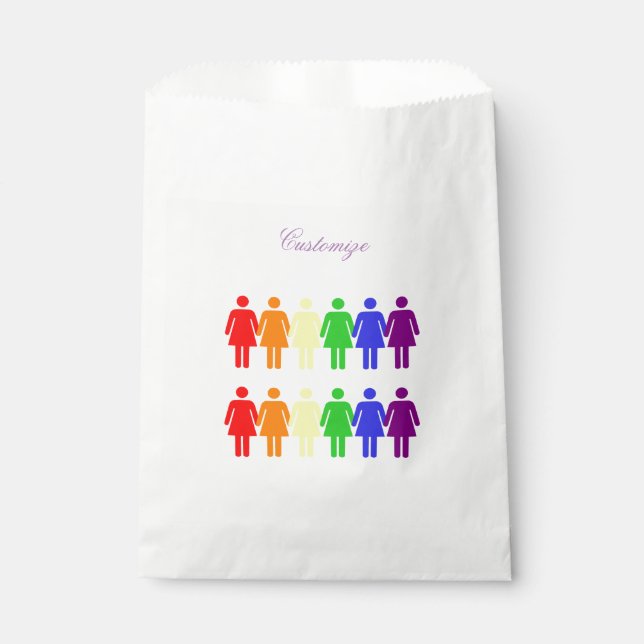 Bolsa De Papel marcha femenina 2017 (Anverso)