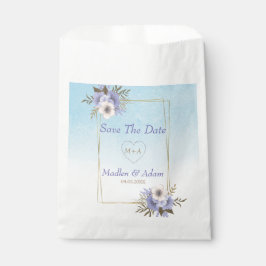 Bolsa De Papel Marco Art Deco dorado