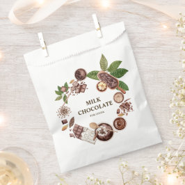 Bolsa De Papel Marco para Bouquet de chocolate