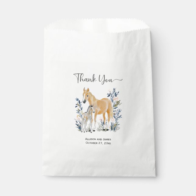 Bolsa De Papel Mare y Foal Generic | (Anverso)