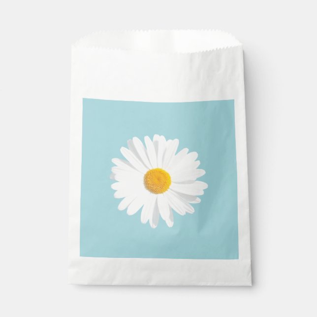 Bolsa De Papel margarita blanca (Anverso)