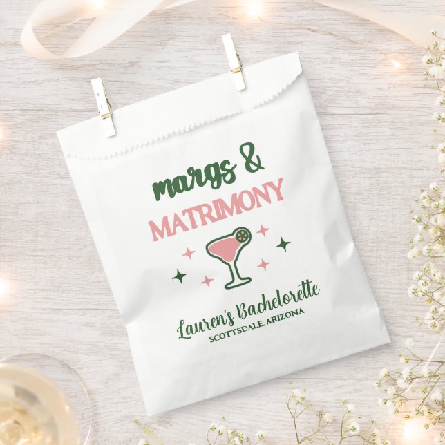 Bolsa De Papel Margs & Matrimonia (Cortado)