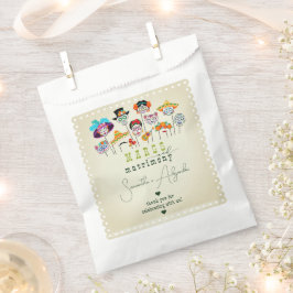 Bolsa De Papel Margs & Matrimony Fiesta Ducha de Parejas Mexicana