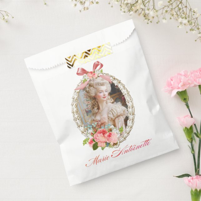 Bolsa De Papel Marie Antoinette rose bouquet (Sellado)