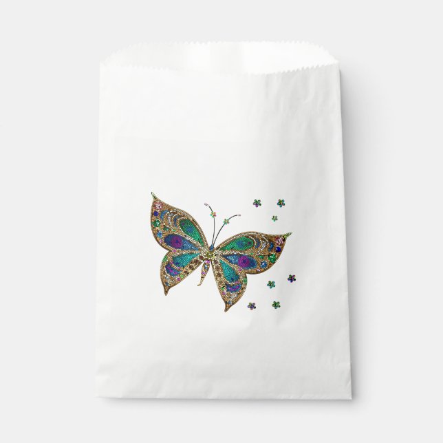 Bolsa De Papel Mariposa mosaica (Anverso)