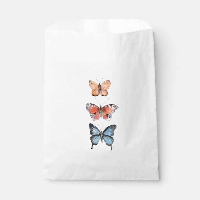Bolsa De Papel Mariposas (Anverso)