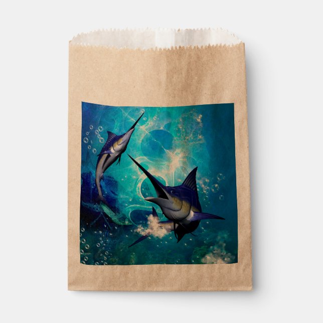 Bolsa De Papel Marlins maravilloso (Anverso)