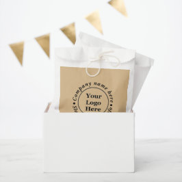 Bolsa De Papel Marrón elegante y simple