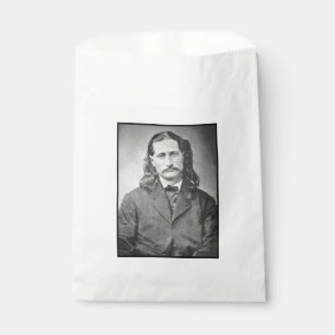 Bolsa De Papel Marshal Wild Bill Hickok Antiguo Cañero Occidental