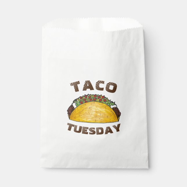 Bolsa De Papel Martes de taco México: Cinco de mayo (Anverso)