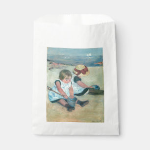Bolsa De Papel Mary Cassatt - Niños jugando en la playa