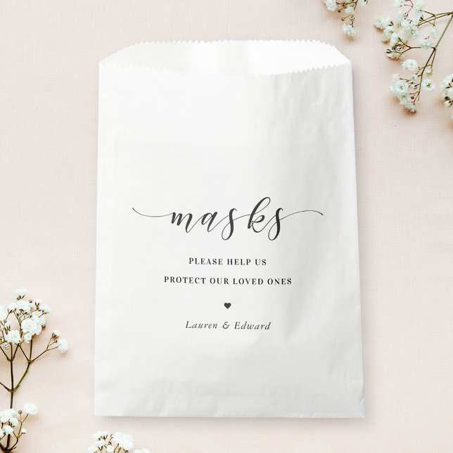 Bolsa De Papel Máscara Facial para Despedida de Soltera de Boda M (Subido por el creador)