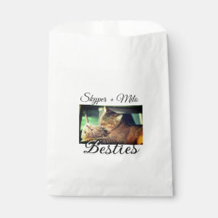 Bolsa De Papel Mascotas amigos bestias agregar nombre mascota fot