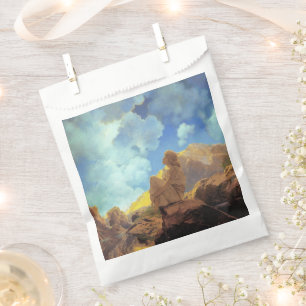Bolsa De Papel Maxfield Parrish Mañana 1922 Nube Azul Arte Fino