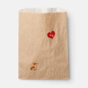 Bolsa De Papel Me encanta mi corgi