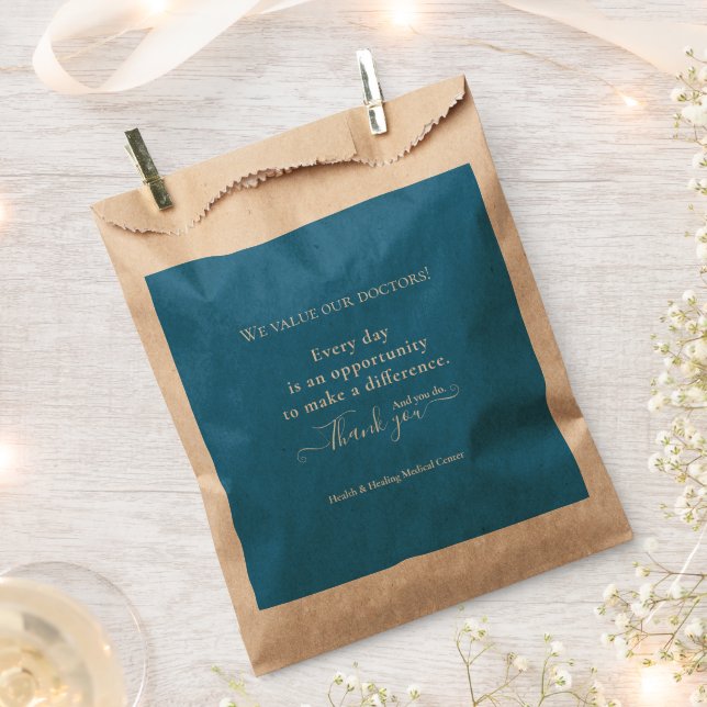 Bolsa De Papel Médicas Médicos Reconocimiento Semana Mes Masa (Cortado)