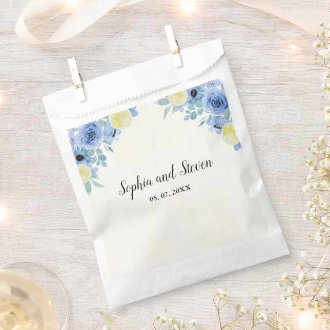 Bolsa De Papel Mediterranean Lemon-Themed Wedding (Cortado)