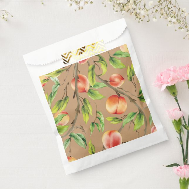 Bolsa De Papel Melocotones en el árbol (Sellado)