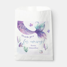 Bolsa De Papel Mermaid Under the sea fiesta gracias