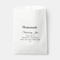 Mermelada casera de fresa hecha con amor añadir te