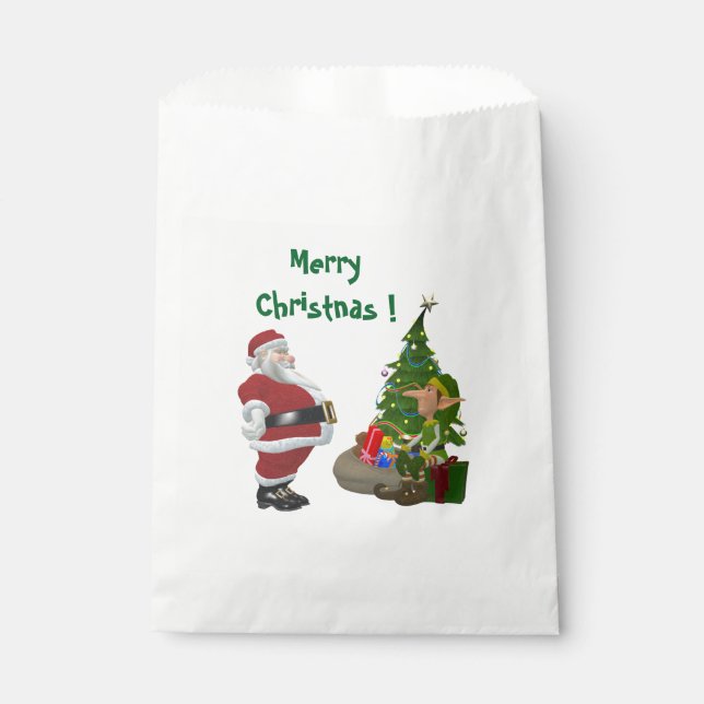 BOLSA DE PAPEL MERRY CHRISTMAS (Anverso)