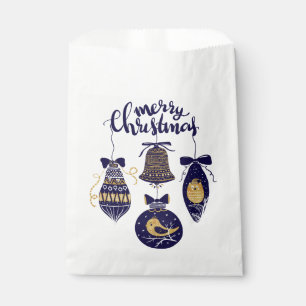 Bolsa De Papel Merry Christmas Favor Bag
