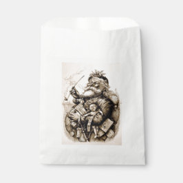 Bolsa De Papel Merry Old Santa Claus