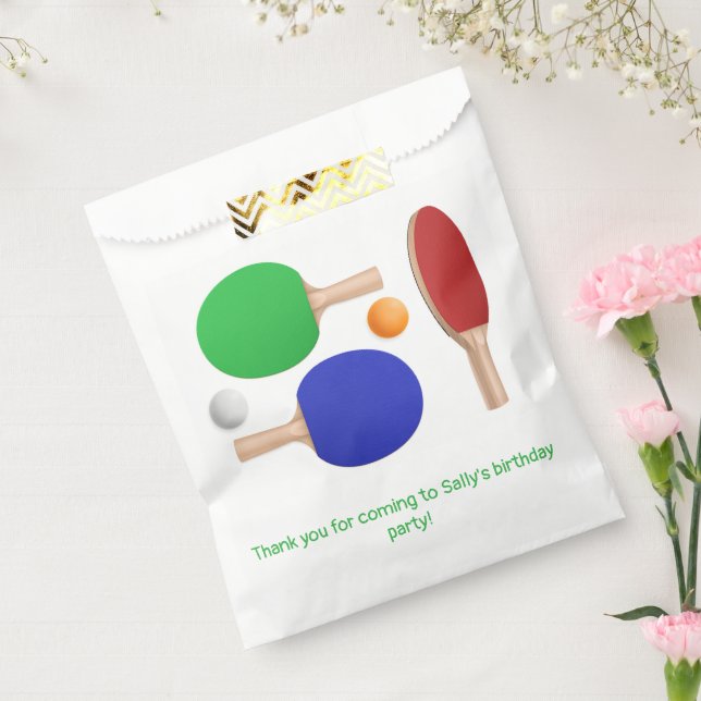Bolsa De Papel Mesa de tenis de Ping Pong (Sellado)