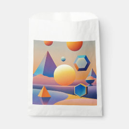 Bolsa De Papel Mezcla armoniosa de texturas, gradientes