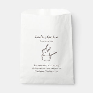 Bolsa De Papel Mi pequeño negocio de catering de cocina