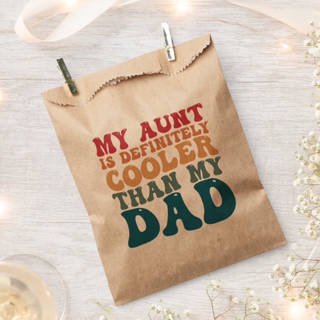Bolsa De Papel Mi tía es definitivamente más fría que mi papá (Cortado)