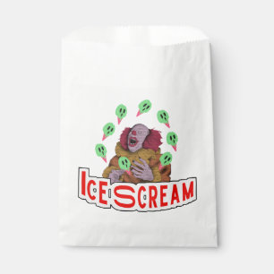 Bolsa De Papel Mikitiez vintage payaso icecream scaryfilm