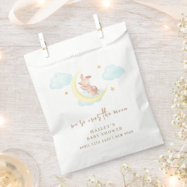 Bolsa De Papel Minimalista sobre el Baby Shower de la nube de con