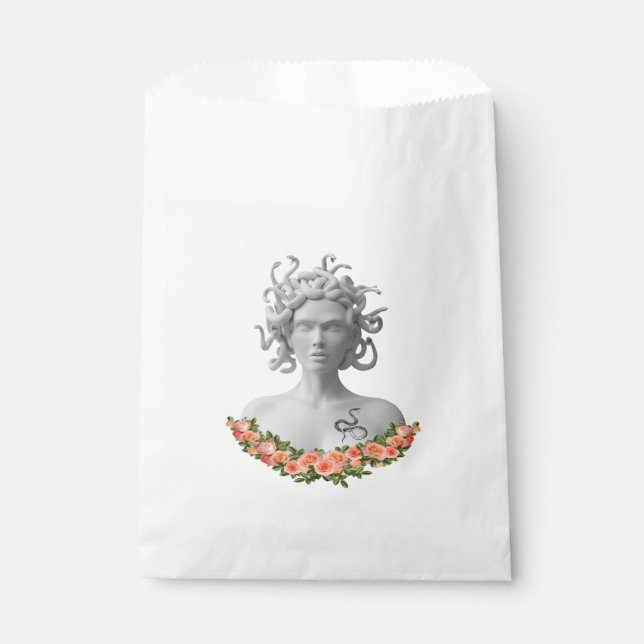 Bolsa De Papel Mitología griega de Medusa Gorgon (Anverso)