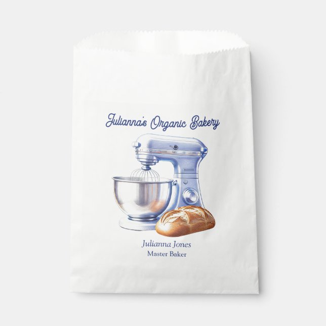 Bolsa De Papel Mixer Bread Bakery Pastry Chef  (Anverso)
