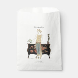 Bolsa De Papel Moda Art Decó de George Barbier