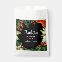 Bolsa De Papel Moda Flores Naranjas Slices Berries