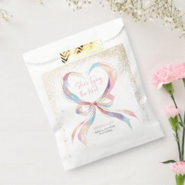 Bolsa De Papel Moda que está atando la ducha de novias de vaca ro