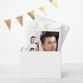 Bolsa De Papel Modern 3 Photo Graduation