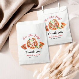 Bolsa De Papel Moderno Fiesta italiano de pizza Slice Slice Baby