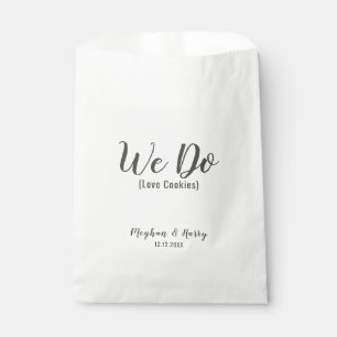 Bolsa De Papel Moderno, queremos a las cookies, Personalizado Bod