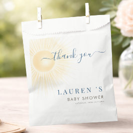Bolsa De Papel Moderno Simple Agradecimiento de Baby Shower por e