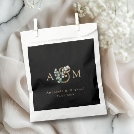 Bolsa De Papel Moderno y elegante Eucalyptus Ampersand Boda