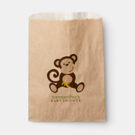 Bolsa De Papel Monkey Business Baby Shower