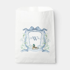 Bolsa De Papel Monograma del pato Mallard