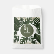 Monstera Tropical Falso Salpicadura de Oro